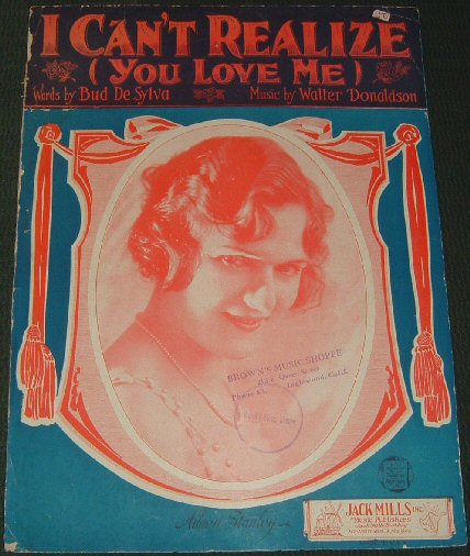 I Can’t Realize (You Love Me) - 1925